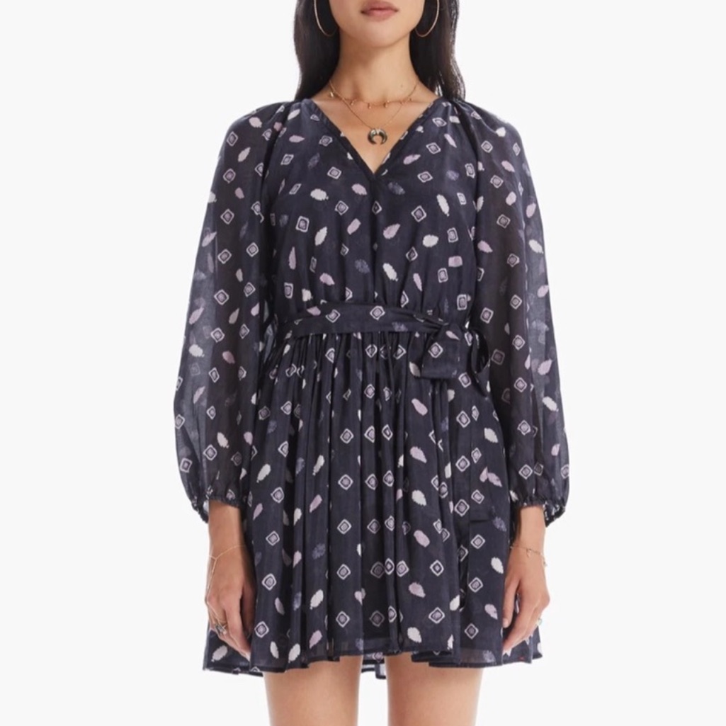 Xirena Symone Mini Dress In Fossil Size Xs